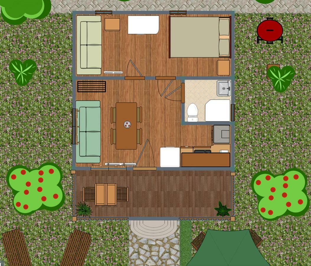 Cabanas Vallecino Manzanal de los Infantes Ngoại thất bức ảnh